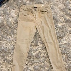American Eagle Super Stretch Khaki Jegging